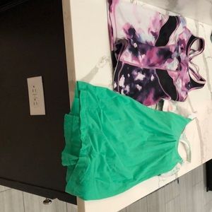 Two lululemon tank tops super cute!